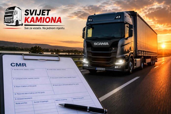Šta znači “primjedba” na CMR dokumentu i kako štiti prevoznika?